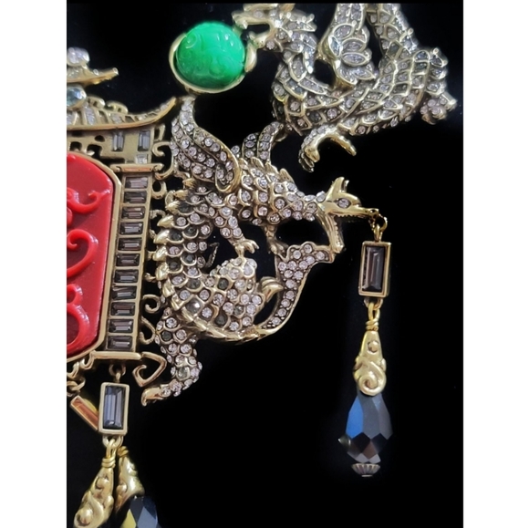 Heidi Daus Dragon necklace - Picture 4 of 4